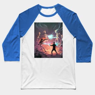 Dancing Skeletons . Baseball T-Shirt